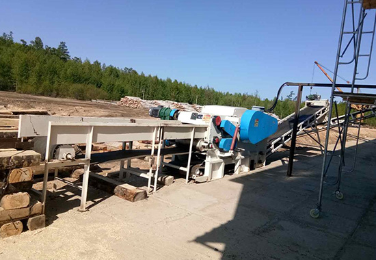 Барабанная дробилка древесины