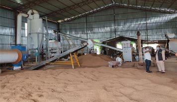 Rotexmaster customer feedback: 1.5 tons of wood pellet production line in Nepal